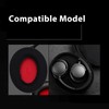 Replacement Earpads, 2Pcs Quiet Comfort Wireless Ear Cushions, Breathable Mesh