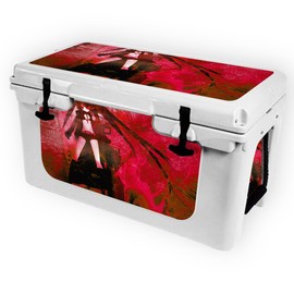 MightySkins (Cooler Not Included) Skin Compatible with RTIC 45 Cooler (2017 Model) - Anime | Protective, Durable, and Unique Vinyl Decal wrap Cover | Easy to Apply | Made in The USA