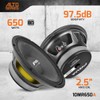 PRV AUDIO 10MR650A 10 Inch Midrange Speaker, 8 Ohm, 650