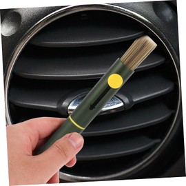 Cepillo De Limpieza Multifuncional para Salidas De Aire De Coche, Cepillo para Huecos De Ventilación, Cepillo para Limpiar Salidas De Aire, Cepillo para Detalles De Coche, Cepillo