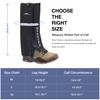Unigear Snake Gaiters, Puncture-Proof Leg Gaiters, Lightweight, Super Thin, Hunting