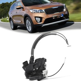 Covnikyer Driver Side Power Door Lock Actuator Compatible with Kia Sorento 2011-2015 Replacement Rear Left Door Lock Lacth Assembly 81410-2P000