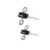 T&F tooloflife 5pcs Electric Fence Gate Handle Insulators Anchors Tape