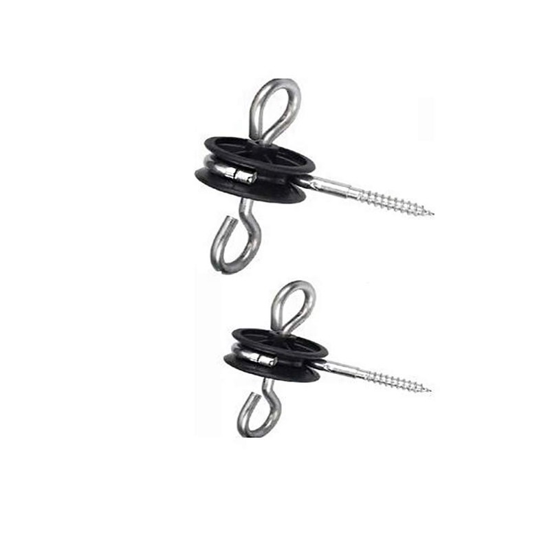 T&F tooloflife 5pcs Electric Fence Gate Handle Insulators Anchors Tape