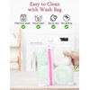 MOMUSE Organic Reusable Nursing Pads, Pack of 12, Soft 4-Layer