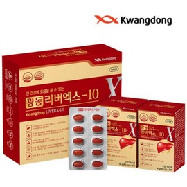 Guangdong RiverX-10 Milk Thistle 4-month supply, 120 tablets, 1 unit / 광동 리버엑스-10 밀크씨슬 4개월분, 120정, 1개