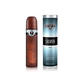 Cuba Silver Eau De Toilette Spray for Men, 3.3 Ounce