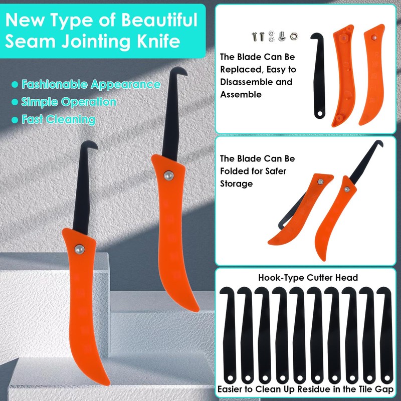 25-Piece Premium Grout Removal Tool Kit – Heavy-Duty Tile Grout
