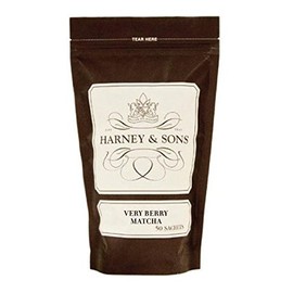 Harney & Sons Very Berry Matcha Tea, 50ct sachet bag