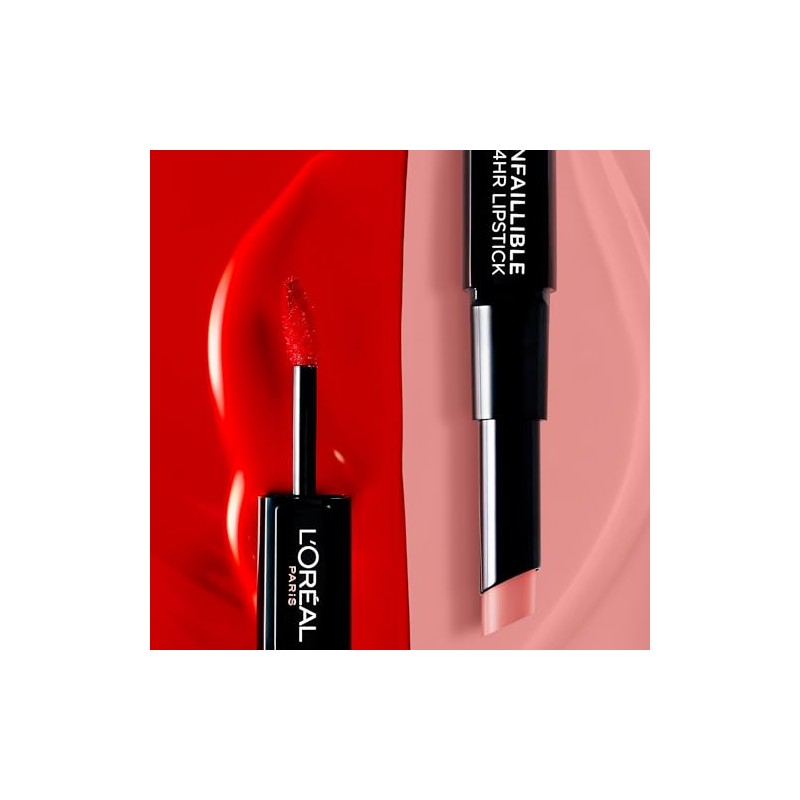LOreal Paris, Infallible 24Hr Lipstick, Labial De Larga Duración De