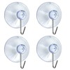 SHATCHI 12Pcs Heavy Duty Suction Hooks – 53mm, Multi-Purpose Reusable