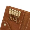 Dakota DA-36445 Women's Key Case, Genuine Leather, Braun