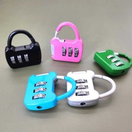 Mini Dial Lock Blue Combination Lock 3ea