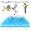 Spin Down Sediment Water Filter, Pre-Filter Water Filter with Pressure