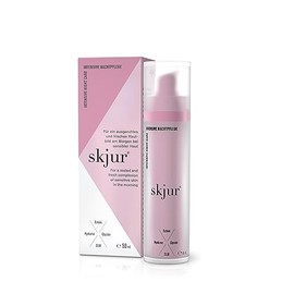 Skjur Intensive Night Cream - Women's Night Cream for Dry & Sensitive Skin [with Hyaluron, Ectoin & Glycoin] - Women's Face Cream - Face Care - Vegan Skincare (50 ml)