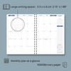 POPRUN 2026-2027 Monthly Planner A4 Size, 16 Months Calendar (Dec