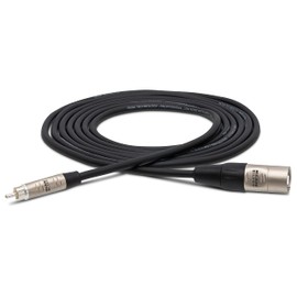 Hosa HRX-010 REAN RCA to XLR3M Pro Unbalanced Interconnect Cable, 10 feet