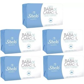 Sheló Nabel 5 Piezas Jabón Baba De Caracol Sheló Nabel 100 Gr