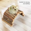 Pet Ladder Bridge Bend Wooden Hamster Wood Ladder Living Fence