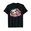 Cute Cat Taking a Nap Catnap Kawaii Kitty Sleeping T-Shirt