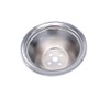 1 PC SHLPDFM Pulley Chrome Polished Silver Steel SWP 5/8"