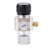 Mini CO2 Gas Regulator Soda Water Pressure Reducing Valve Adapter
