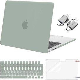 MOSISO Compatible with MacBook Air 13 inch Case 2025 2024 2023 2022 M4 A3240 M3 A3113 M2 A2681, Plastic Hard Shell&Keyboard Cover&Screen Film&Type C for MacBook Air 13.6 inch Case:_Camel