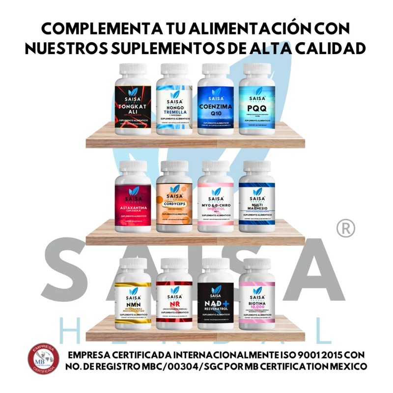 Suplemento Para Dormir 100 Cápsulas SLEEP | SAISA HERBAL |