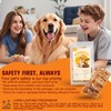 Tastyu Beef Backbone Dog Treats Single Ingredient, Rawhide Bison Rib