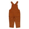 RUGGEDBUTTS Caramel Stretch Chino Overall - 3T