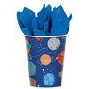 Amscan 582278 - Blast Off Birthday Space Party Paper Cups
