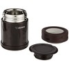 Zojirushi SW-EAE35AB Tarro para alimentos, de acero inoxidable, Café Oscuro,