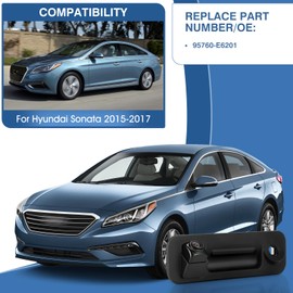 ACAUTO Rear View Backup Camera Fit for Hyundai Sonata 2015-2017, Reversing Parking Assist Camera OE Replacement 95760-E6201 95760-C2101