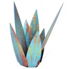 9PCS Tequila Rustic Sculpture Waterproof DIY Metal Agave Plant for