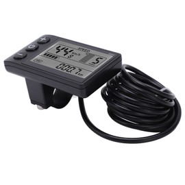 Ebike Display, Ebike Display, Kt Display Sanpyl Store Bike Computer S866 Electric Ycle LCD Meter 24V 36V 48V Ebike Sn for Speedometer Odometer Parts S866 Electric Ycle Display LCD Meter 24V 36V 48