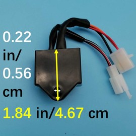 Tuzliufi CDI Box Compatible with Can-am Arctic Cat Quest DS 50 90 2-Stroke Y-6 Y-12 Youth ATV 3301-135 3301-595 A3041014500A A30410117001 A304101450AA A30410117002 2002 2003 2004 2005 2006 Z598