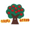 NUOBESTY Addition Subtraction Math Games Teaching Numbers Felt Tree Board