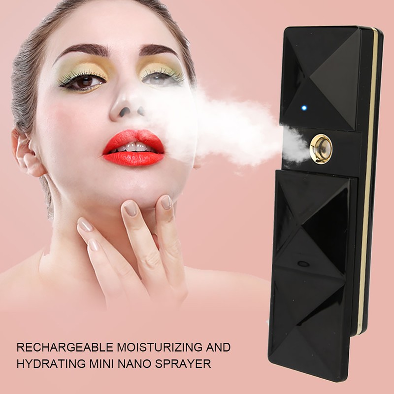 Protable USB Nano Handy Mist Spray Humidifier Face Hydration Atomization