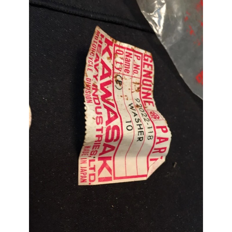 Kawasaki NOS NEW 92022-118 Thrust Washer KLT KLF KSF KM