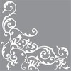 Napkins Pomp Silver-White Table Decoration Wedding Napkins Folding 50 Pieces 40 x