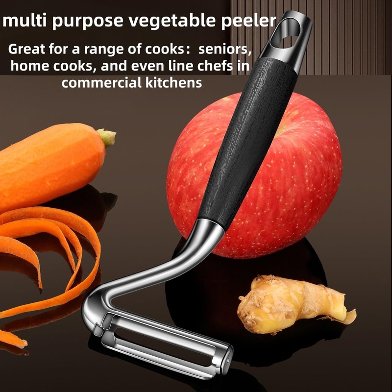 Swivel Vegetable Peeler，stainless steel flat peeler