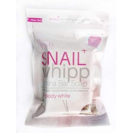Beauty Vault Snail Whipp Lumina Bar Soap with Snail Serum, 120g