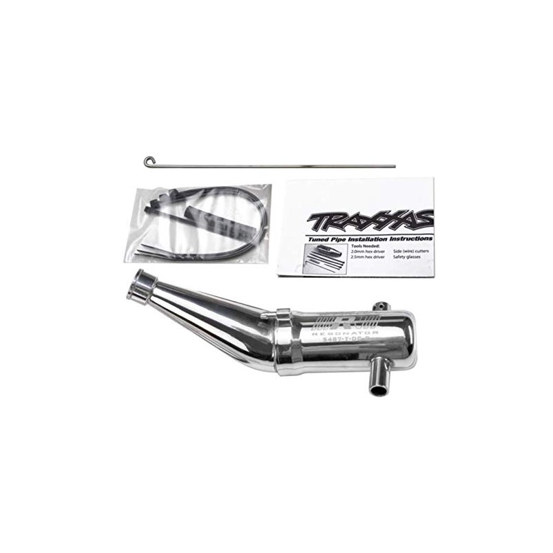 Traxxas 5487 T-Maxx Resonator Double Chamber Tuned Pipe