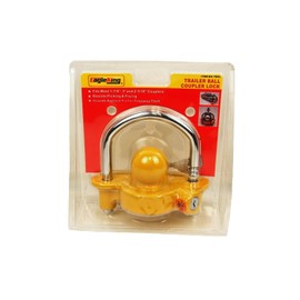 EAGLE KING PRODUCTS 6-Pack keyed Alike Universal Tow Trailer Coupler Lock fits 1-7/8" 2" 2-5/16" TBCL-24PK