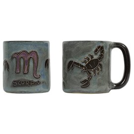 Mara Stoneware Zodiac Mug - Scorpio - 16 oz.