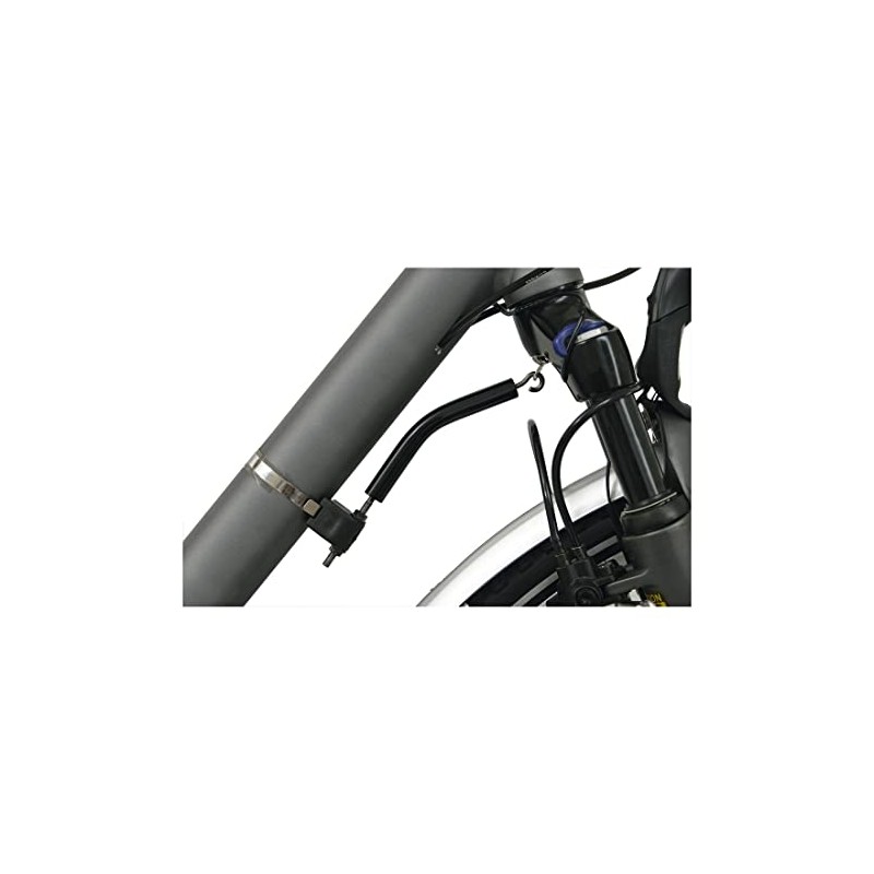 Hebie Elastomer Steering Damper Black; Crystal Heart Measures 5 x