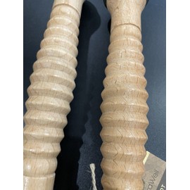 TheraWell 2X TheraWell Foot Roller Natural Wood Foot Massager for Plantar Fasciitis Relief