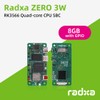 Radxa Zero 3W RK3566 4-core CPU SBC, GPU, NPU, HDMI