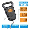 Brifit Báscula Viaje Digital Portátil Equipaje Pesca 50kg Display