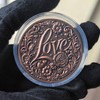 Love Coin with Motivational Quote – Romantic Token of Love